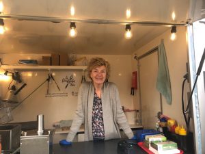 Ingrid in Foodtruck